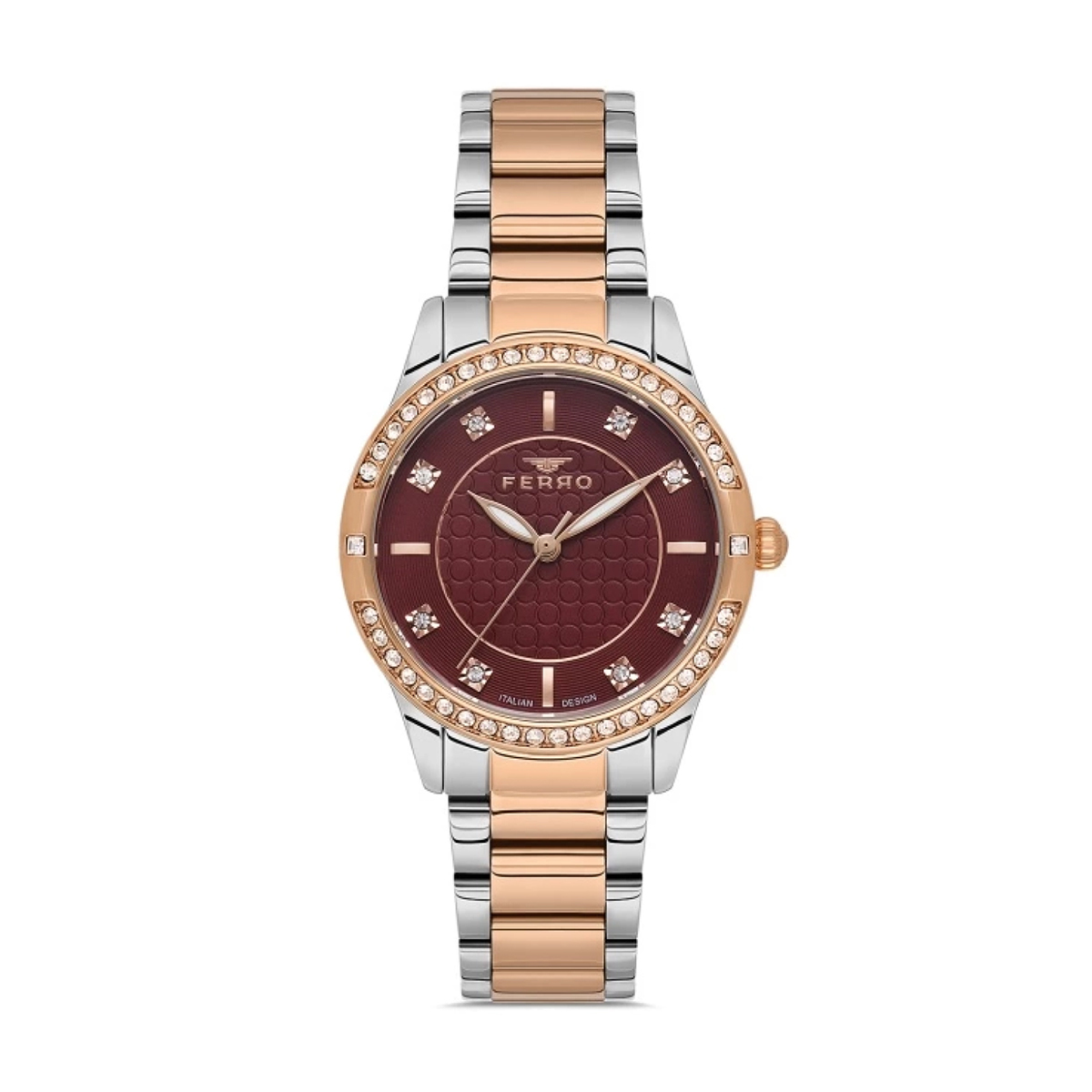 MONTRE FERRO FEMME SIMPLE ACIER